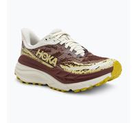 HOKA Stinson 7 Damen Trailrunningschuhe dunkelrot/gelb - 38(2/3)