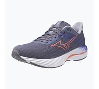Mizuno Women's Wave Inspire 21 Blue Granite/Striking Coral/Iris Bloom 37