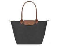 Damen Leder Handtasche - Große Umhängetasche aus echtem Leder, geräumiger Shopper mit wasserdichtem Metallreißverschluss, mehreren Innenfächern & stil