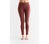 Damen Leggings aus Bio-Baumwolle 1611"Leela Cotton" kaffe-rostrot M