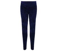 Damen-Leggings aus Samt, Plüsch, Samt, weiche Hose, königsblau, 24-26
