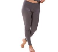 Damen Leggings mit Spitze, Wolle Seide, Engel Natur, Gr. 42/44