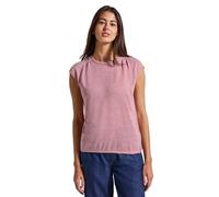 Street One Frauen Leinen-Look Shirt in Rosa, Gr: 34