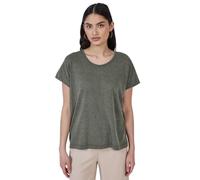 Street One Studio Damen F323198 T-Shirt, Dull Peridot Green Mel, 34