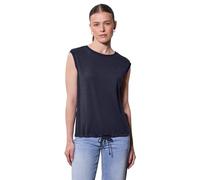Damen Leinen-Look Shirt mit Tape