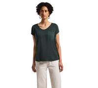 Damen Leinen-Look T-Shirt