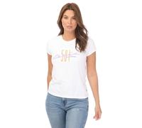 Damen Levis Grafik Authentic T-Shirt in Weiß EU 42 / UK 14
