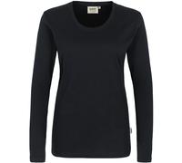 HAKRO Damen Longsleeve Classic 178, schwarz, Größe L (Arbeitshemd & Arbeitsshirt)