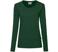 HAKRO Damen Longsleeve Mikralinar® 179, tanne, Größe S (Arbeitshemd & Arbeitsshirt)