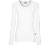 Women's Long-Sleeved Performance Top,Weiß,L