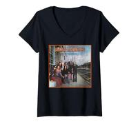 Damen Lynyrd Skynyrd ausgesprochen Album Art Vintage 70er Jahre Classic Rock T-Shirt mit V-Ausschnitt