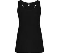 Damen/Mädchen T-Shirt Brenda aus Baumwolle Schwarz L