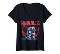 Damen Maidenless Elden RPG Gamer Herren T-Shirt mit V-Ausschnitt