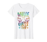 Damen Malle Girls Tour Mädelsabend Mallorca Party T-Shirt, Damen, Weiß, XXL