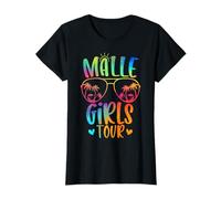 Damen Malle Girls Tour Mädelsabend Mallorca Party Urlaub T-Shirt