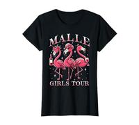 Damen Malle Girls Tour Mädelsabend Mallorca Party Urlaub T-Shirt