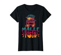 Damen Malle Girls Tour Mädelsabend Mallorca Party Urlaub T-Shirt
