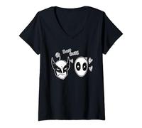 Damen Marvel Studios Deadpool & Wolverine Best Bubs Toony T-Shirt mit V-Ausschnitt