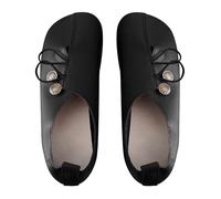 Damen Mary Jane Flats Rundkopf Ballerinas Klasssische Balerinaschuhe Flach Damenschuhe Weich und Bequem Weiches Loafer Riemenballerinas Geschlossene Riemensandalen Tanzschuhe