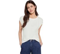 Street One Damen T-Shirt im Materialmix intense aqua 36