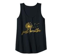 Damen Meditation Yoga Atmen Löwenzahn Buddhismus Buddha Yogi Tank Top