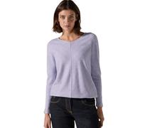 CECIL Damen B322386 Melange Ottoman T-Shirt, Gentle Lilac Melange, XXL EU