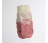 Damen Merino-Fäustlinge aus Walkwolle SAFA - rosa