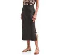 Jerseyrock STREET ONE, Damen, Gr. 46, espresso braun, Stoff, 95% Viskose, 5% Elasthan, unifarben, normal wadenlang, Röcke, mit Elastikbund (22619240-46) espresso braun