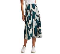 STREET ONE Damen 3610031 Midi-Rock In Wickel-Optik, Tide Blue, 46W EU