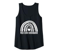 Damen Milk Flow Coordinator Breastfeeding Lactation Tank Top
