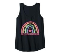 Damen Milk Flow Coordinator Breastfeeding Lactation Tank Top