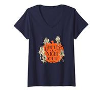 Damen Monster High Alumni - Ghouls Night Out-Gruppe T-Shirt mit V-Ausschnitt
