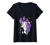 Damen My Little Pony Big Diamonds T-Shirt mit V-Ausschnitt