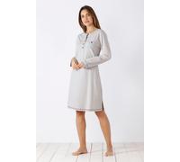 Damen Nachthemd mit Bündchen Klima-Light® Single Jersey