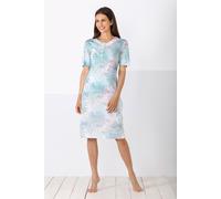 hajo Damen Nachthemd, Premium Cotton/Tencel Pastell-Multicol. 36/38