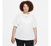 NIKE DM5123-100 W NSW ESSNTL SS TOP BF Plus Sweatshirt Women's Weiß schwarz 2X