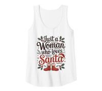Damen Nur eine Frau, die den Weihnachtsfeiertag liebt Tank Top