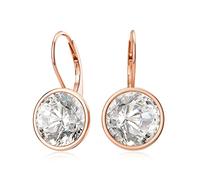 Damen Ohrringe Kristall Perlen Infinity Kollektion | Ohrring Kollektion mit Kristallen, Perlen und Infinity Design, Geschenk für Frauen und besondere Anlässe