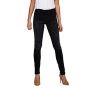 Only ONLBLUSH MID SK REA1099 XL/34 Black Denim REA1099 15225846 (786860) Schwarz XL - 34