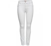 Only Damen Jeans 15155438-onlblu Weiß Xs