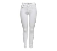 Only Damen Jeans 15155438-onlblu Weiß Xs