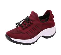Damen Orthopädische Schuhe Arch Support Walking Shoes Laufschuhe Turnschuhe Leichtgewichts Walkingschuhe Bequeme Atmungsaktiv Sportschuhe für Plantarfasziitis Schmerzen Lindern