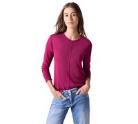 Langarmshirt CECIL Gr. XXL (46), pink (jewel pink) Damen Shirts (50243469-XXL) jewel pink