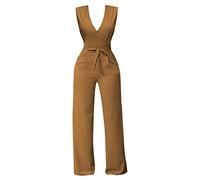 Damen Overall Elegant, Sommer Jumpsuit Party Outfits Hosenanzug Einteiler Schicke Kleidung Playsuit Hochzeit Anzug Festliches Romper Jumpsuits Hochzeit Outfit Gast Frau