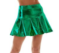 Damen Pailletten Rock Herbst&Winter Rave Festival Rock Kurz mit Elastische Taille Bodycon Mini Skaterrock für Fasching Gekauft Kleid orange Damen Rock mädchen 140 tüllrock Damen rot