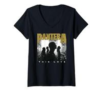 Damen Pantera offiziell Diese Liebe T-Shirt mit V-Ausschnitt