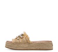 Damen-Pantolette BEIGE - Gr. - 37