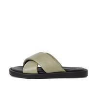 Damen-Pantolette SAGE/BLACK - Gr. - 39