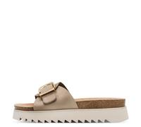 Damen-Pantolette TAUPE - Gr. - 38