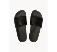Damen-Pantoletten Pool Metallic